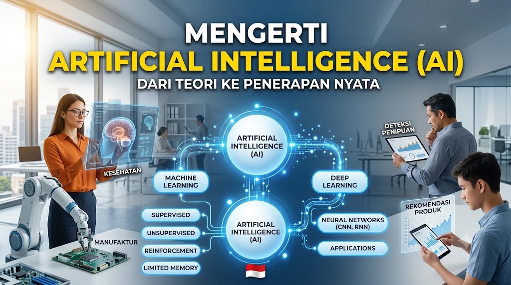 Pengertian, Cara Kerja, dan Penerapan Artificial Intelligence (AI)