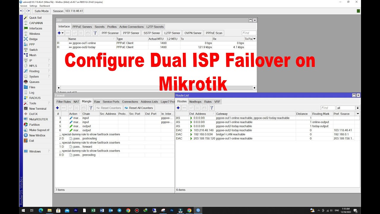 Setup Failover Dua ISP di Mikrotik Biar Pelayanan Gak Terputus