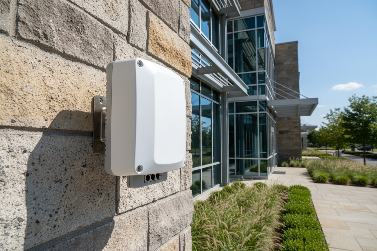 Pemasangan Access Point Outdoor dan Manajemen Bandwidth Pasien Rawat Inap