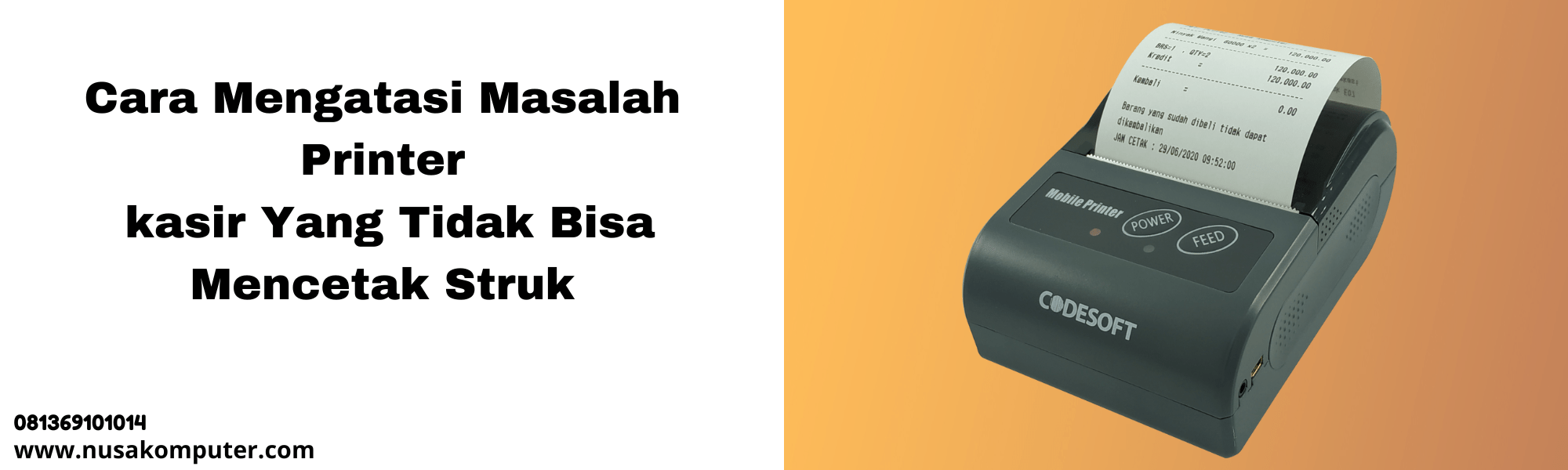 Mengatasi Masalah "Printer Kasir Cetak Lambat" di Akhir Bulan