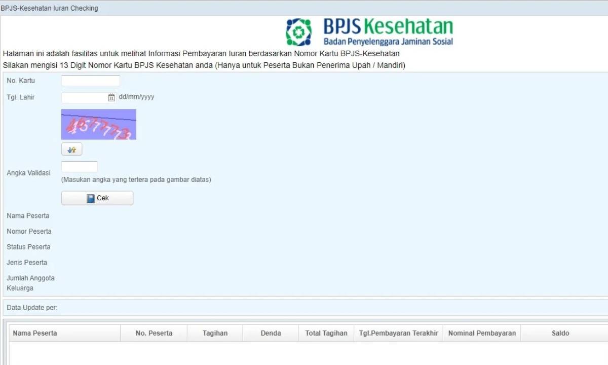 Validasi Input NIK dan BPJS pada Pendaftaran Online untuk Cegah Data Sampah
